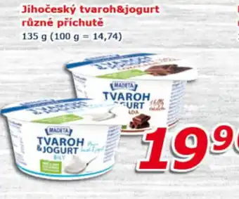 ESO MARKET Jihočeský tvaroh&jogurt různé příchutě nabídka