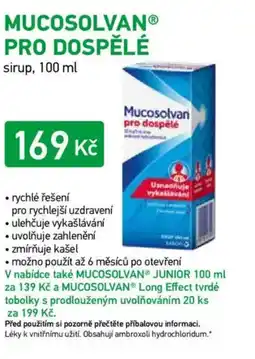 Alphega Lékárna MUCOSOLVAN Pro dospělé nabídka