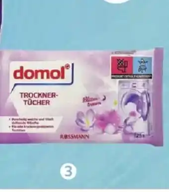 Rossmann DOMOL ubrousky do sušičky nabídka