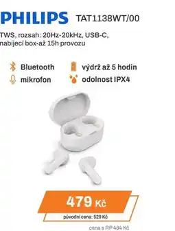 Expert PHILIPS TAT1138WT/00 nabídka
