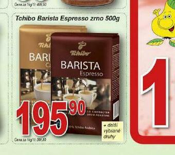 Lidl Tchibo barista espresso zrno nabídka