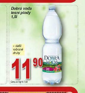 Lidl Dobrá voda lesní plody nabídka