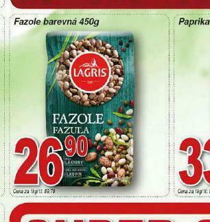 Lidl Fazole barevná nabídka