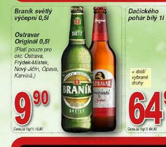 Lidl Pivo braník nabídka