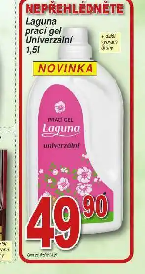 Lidl Laguna prací gel nabídka
