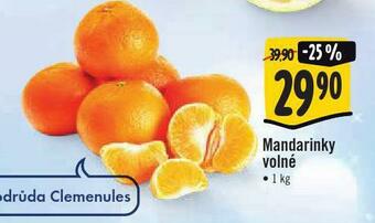 Jip Mandarinky nabídka