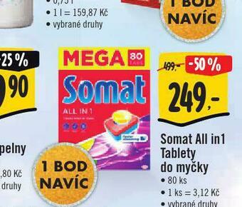 Jip Somat all in 1 tablety do myčky nabídka