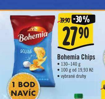 Jip Bohemia chips nabídka