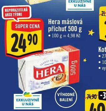 Jip Hera máslová příchuť 500 g nabídka