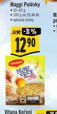 Jip Maggi polévky nabídka