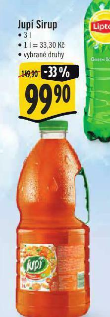 Jip Jupí sirup nabídka