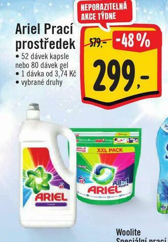 Jip Ariel prací prostředek nabídka