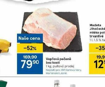 Tesco Vepřová pečeně bez kosti nabídka