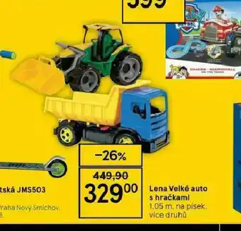 Tesco Lena auto velké s hračkami nabídka