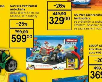 Tesco Carrera paw patrol autodráha nabídka