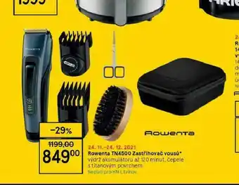Tesco Rowenta zastřihovač vousů nabídka