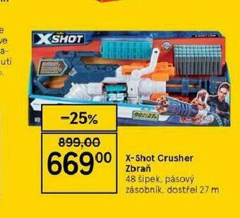 Tesco X-shot crusher zbraň nabídka