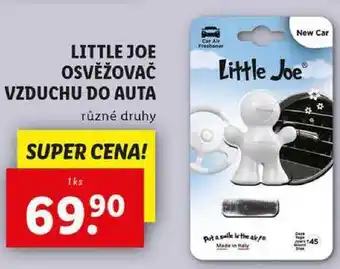 Lidl LITTLE JOE OSVĚŽOVAČ VZDUCHU DO AUTA nabídka