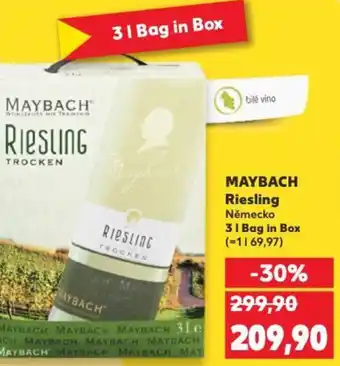 Kaufland MAYBACH Riesling Německo nabídka