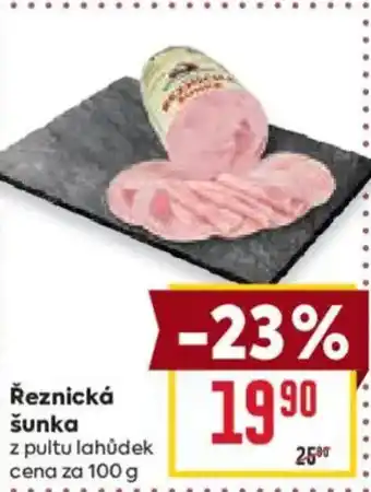 Billa Řeznická šunka nabídka