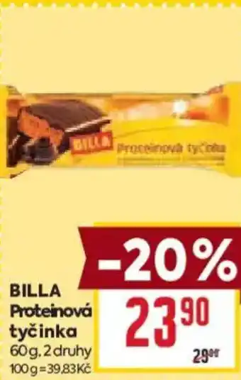 Billa BILLA Proteinová tyčinka nabídka