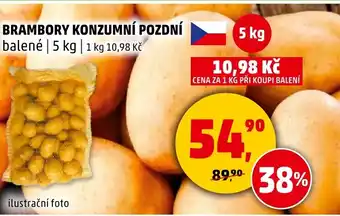 Penny Market Brambory konzumní pozdní nabídka