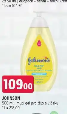 Terno Johnson mycí gel nabídka