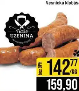 Jip Vesnická klobása nabídka