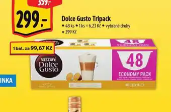 Albert Dolce gusto tripack nabídka