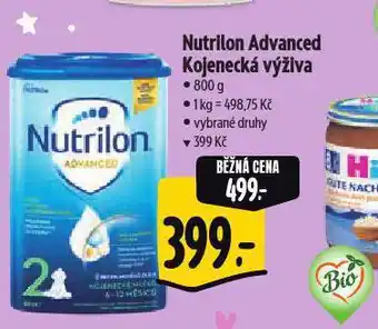 Albert Nutrilon advanced kojenecká výživa nabídka