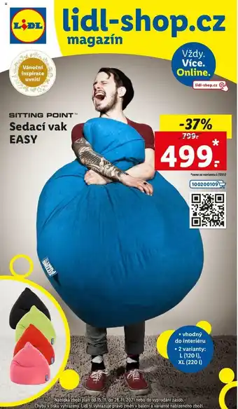 Sedací vak Easy