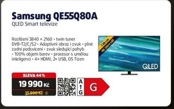 Datart Samsung QE55Q80A nabídka