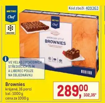 Makro Brownies 1kg nabídka