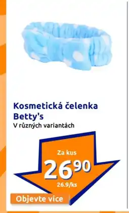 Action Kosmetická čelenka Betty's nabídka