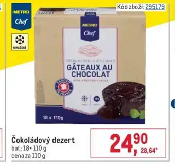 Makro Čokoládový dezert 110g nabídka