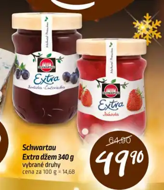 Coop Schwartau extra džem 340g nabídka