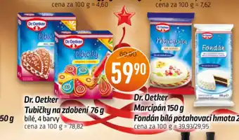 Coop Dr. Oetker Tubičky na zdobení 76g nabídka