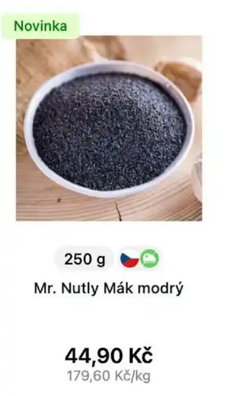 Mr. Nutly Mák modrý 250g
