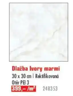 Uni Hobby Dlažba Ivory marmi nabídka