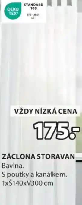 JYSK Záclona storavan nabídka