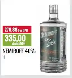 Ratio NEMIROFF 40% nabídka