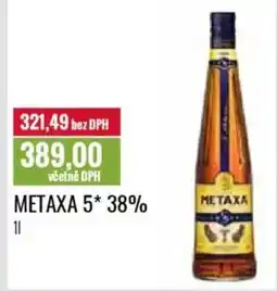 Ratio METAXA 5* 38% nabídka