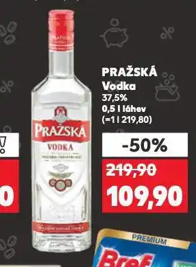 Kaufland Pražská vodka nabídka