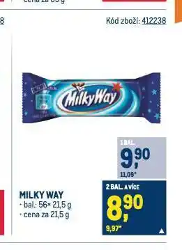 Makro Milky way nabídka