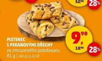 Penny Market PLETENEC S PEKANOVÝMI OŘECHY, 81 g nabídka