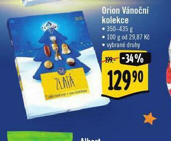 Albert Orion vánoční kolekce nabídka