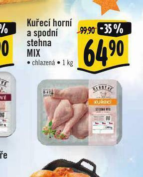 Albert Kuřecí horní a spodní stehna mix nabídka