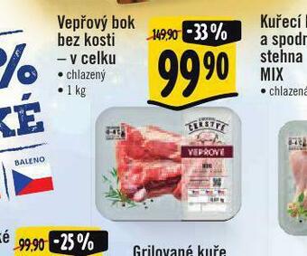 Albert Vepřový bok bez kosti nabídka