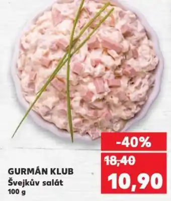 Kaufland GURMÁN KLUB Švejkův salát nabídka