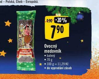 Albert Ovocný medovník nabídka